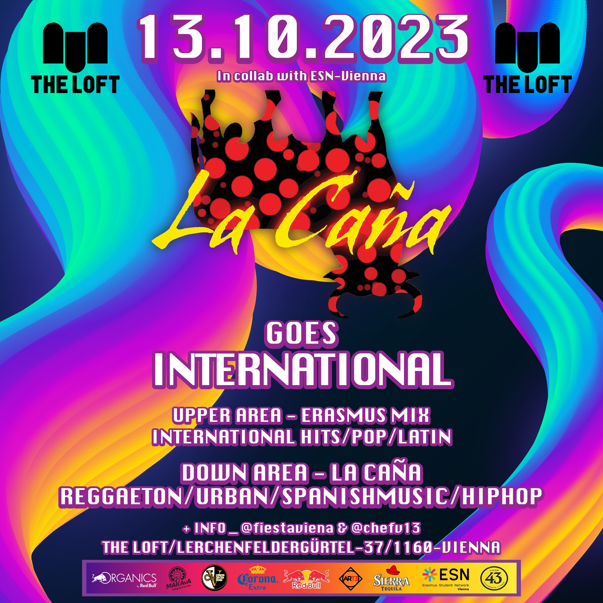 La Caña am 13. October 2023 @ The Loft. La Caña am 13. October 2023 @ The Loft.
