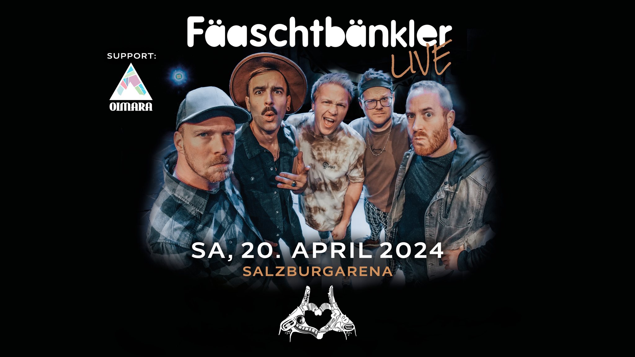 Fäaschtbänkler am 20. April 2024 @ Salzburgarena.