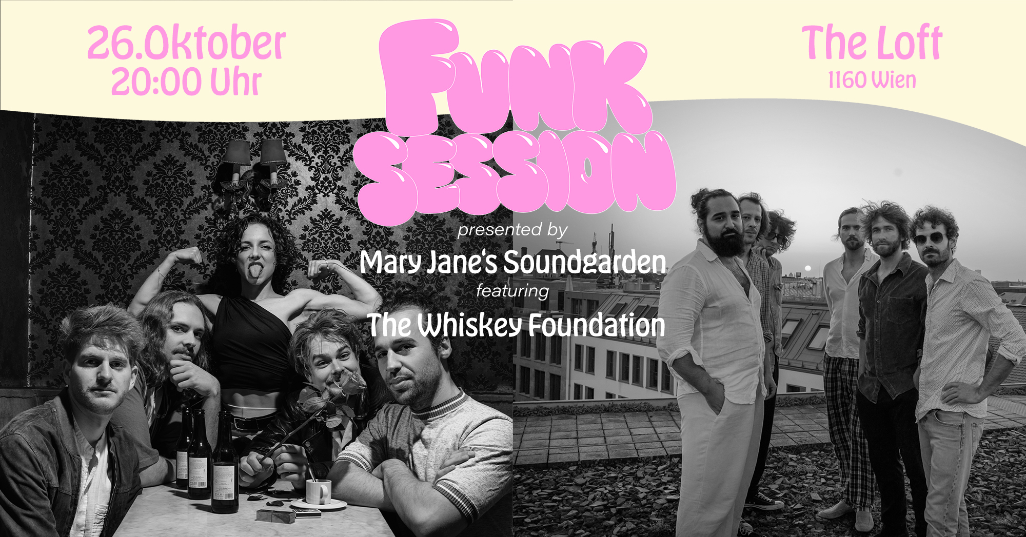 Funk Session Vienna am 26. October 2023 @ The Loft.