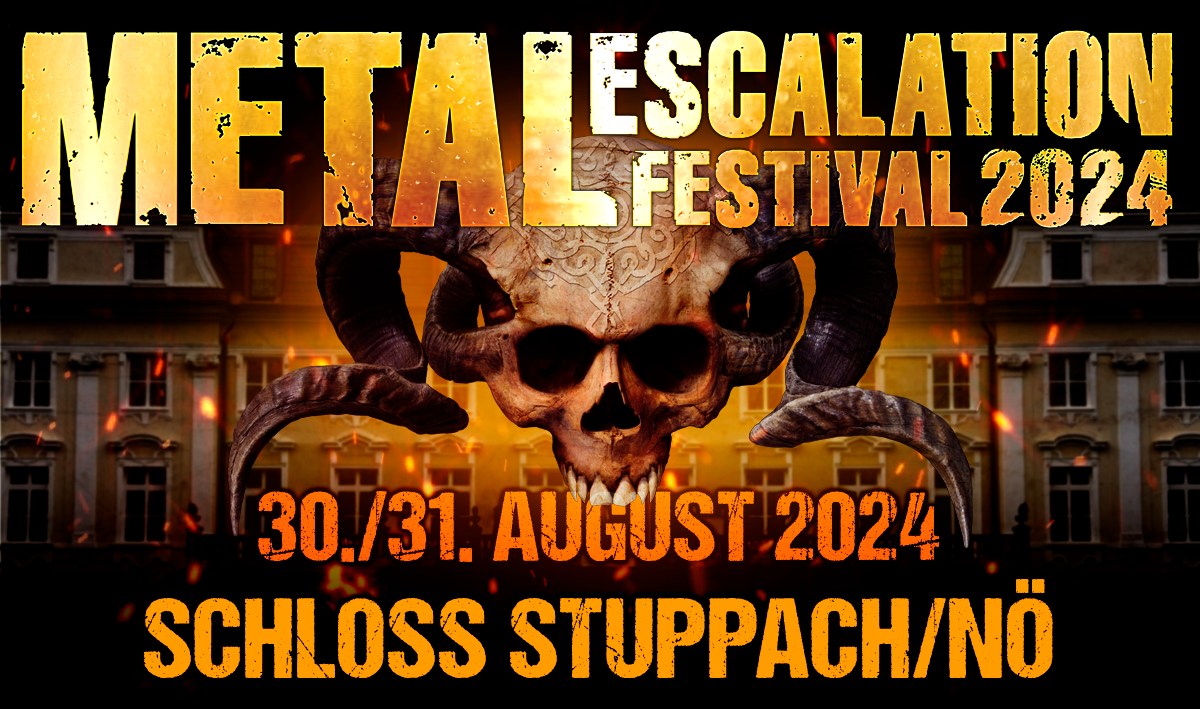 Metal Escalation Festival 2024 am 30. August 2024 @ Schloss Stuppach. Metal Escalation Festival 2024 am 30. August 2024 @ Schloss Stuppach.