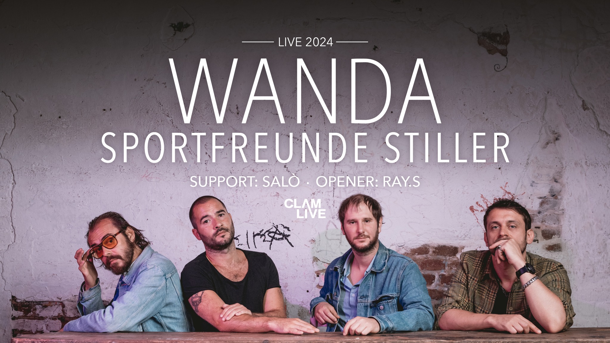 Wanda + Sportfreunde Stiller am 20. July 2024 @ Burg Clam. Wanda + Sportfreunde Stiller am 20. July 2024 @ Burg Clam.