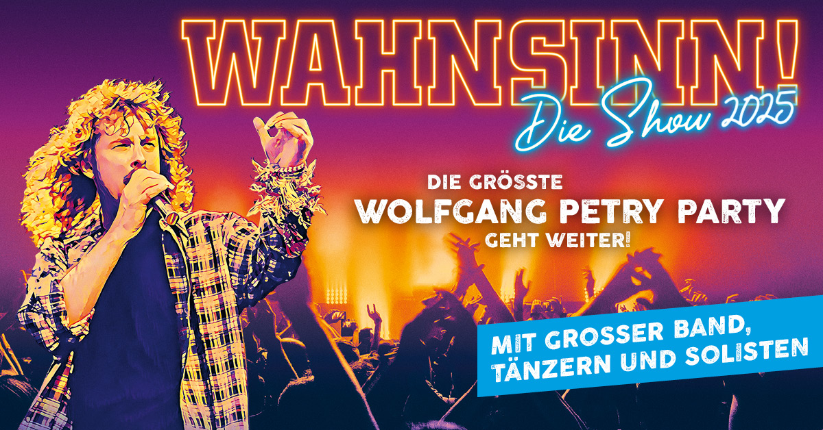 WAHNSINN! Die Show am 14. February 2025 @ Wiener Stadthalle - Halle F. WAHNSINN! Die Show am 14. February 2025 @ Wiener Stadthalle - Halle F.