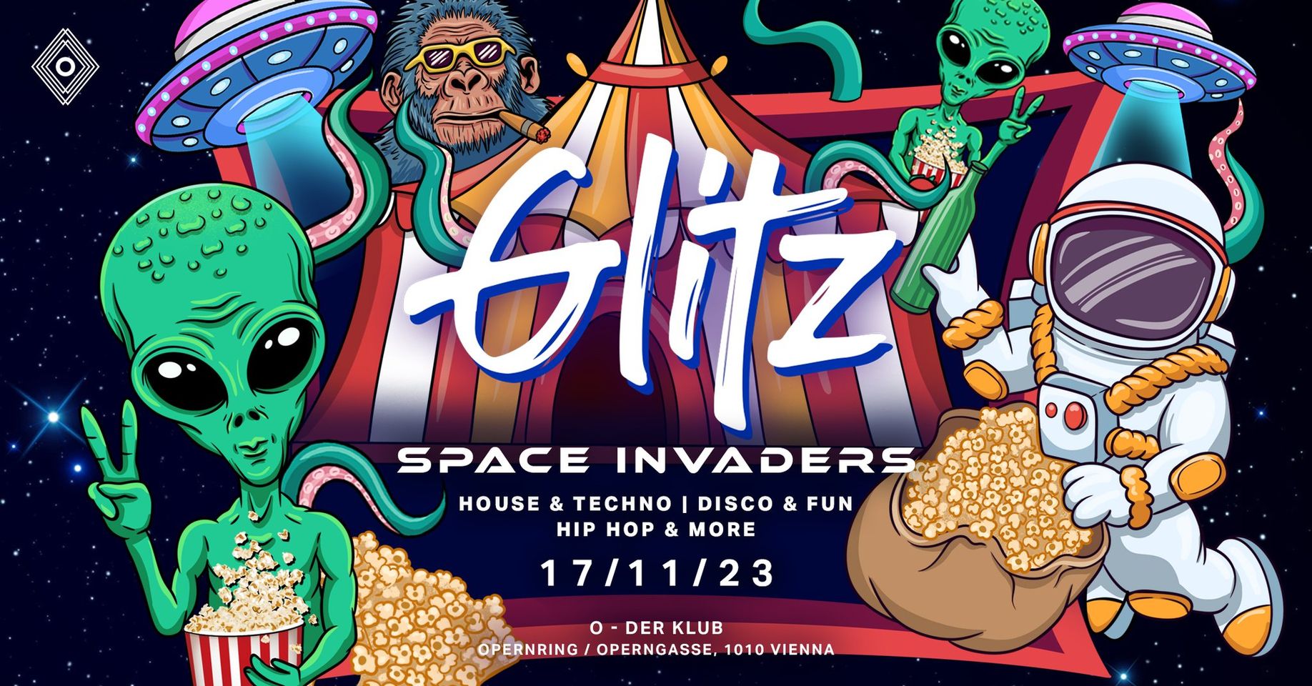 Glitz am 17. November 2023 @ O - Der Klub. Glitz am 17. November 2023 @ O - Der Klub.