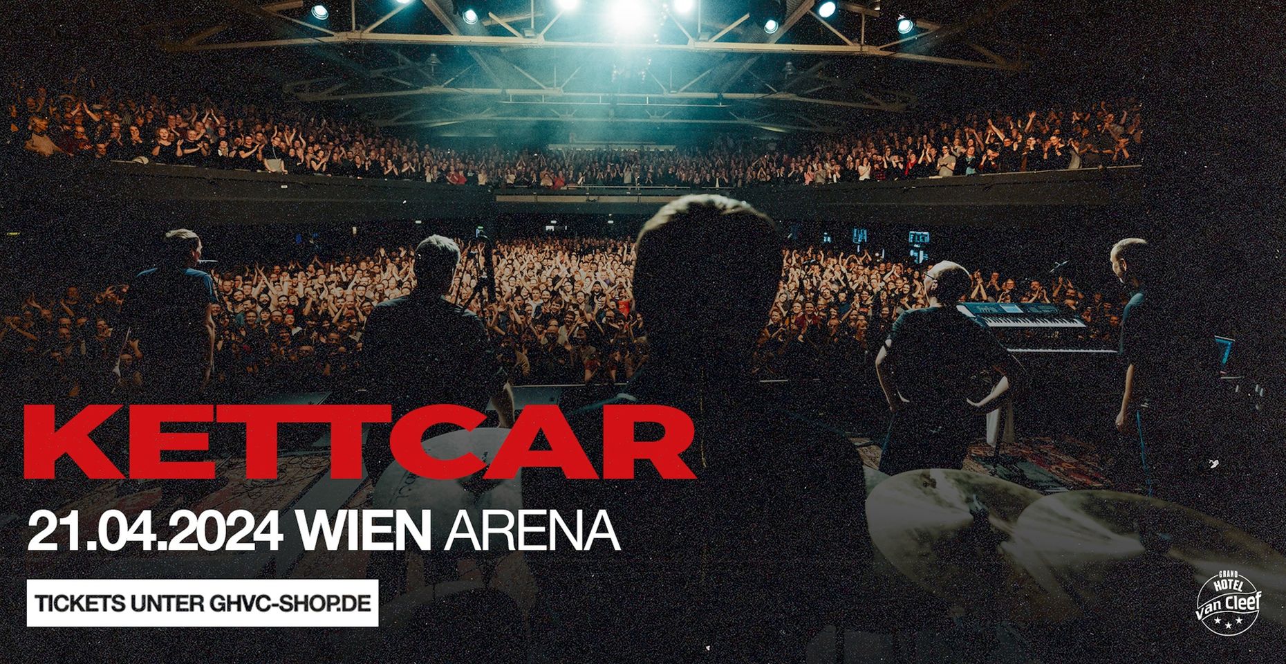 Kettcar am 21. April 2024 @ Arena Wien.