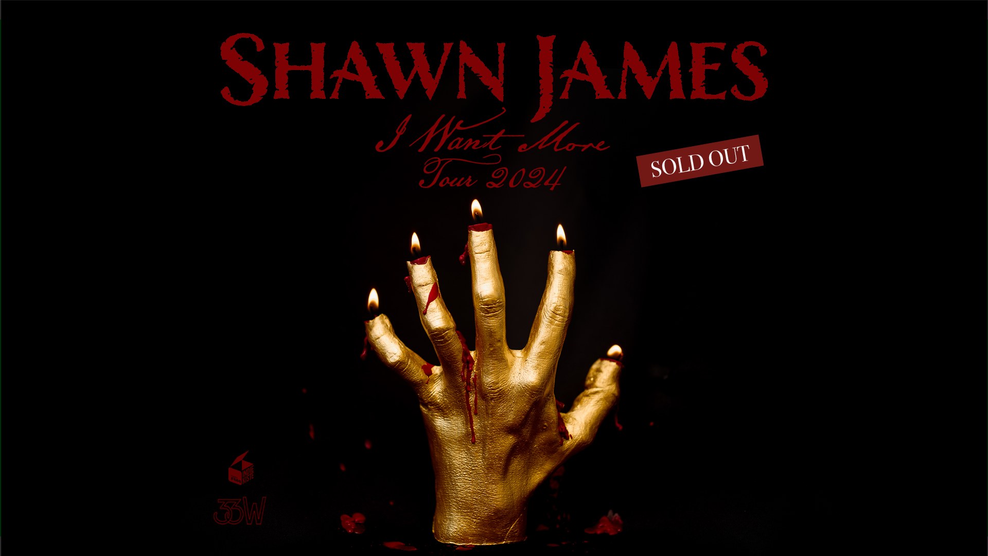 Shawn James am 1. March 2024 @ Arena Wien - Kleine Halle. Shawn James am 1. March 2024 @ Arena Wien - Kleine Halle.
