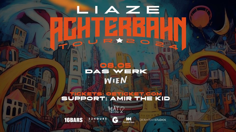 Liaze am 8. May 2024 @ Das Werk. Liaze am 8. May 2024 @ Das Werk.