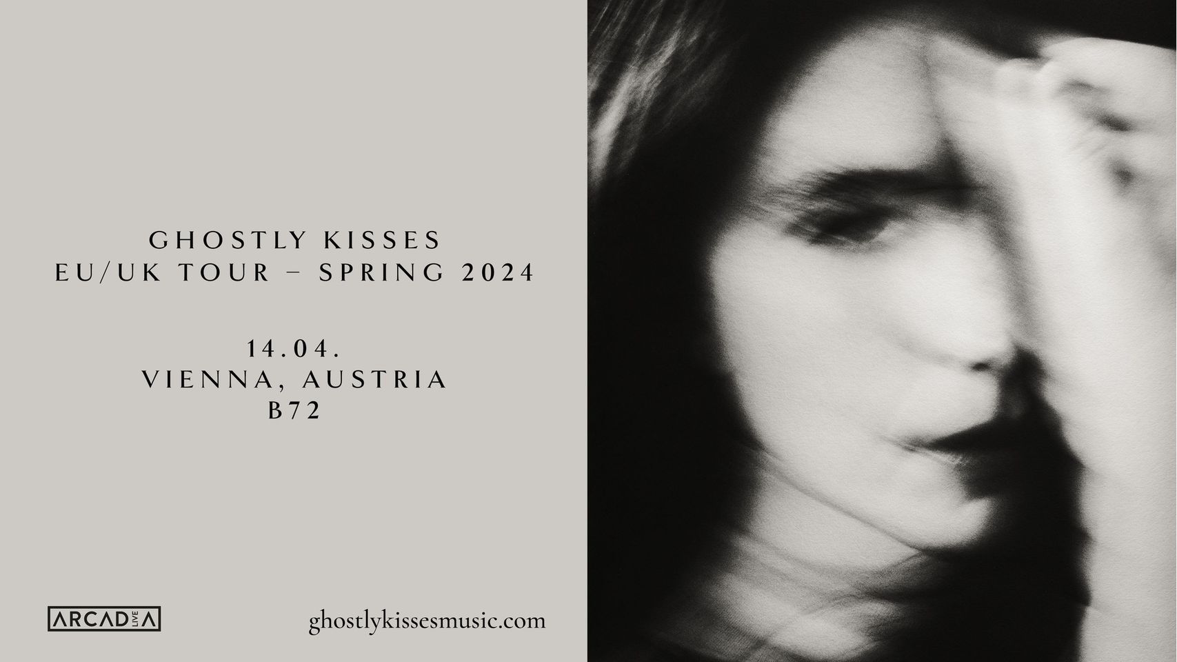 Ghostly Kisses am 14. April 2024 @ B72.
