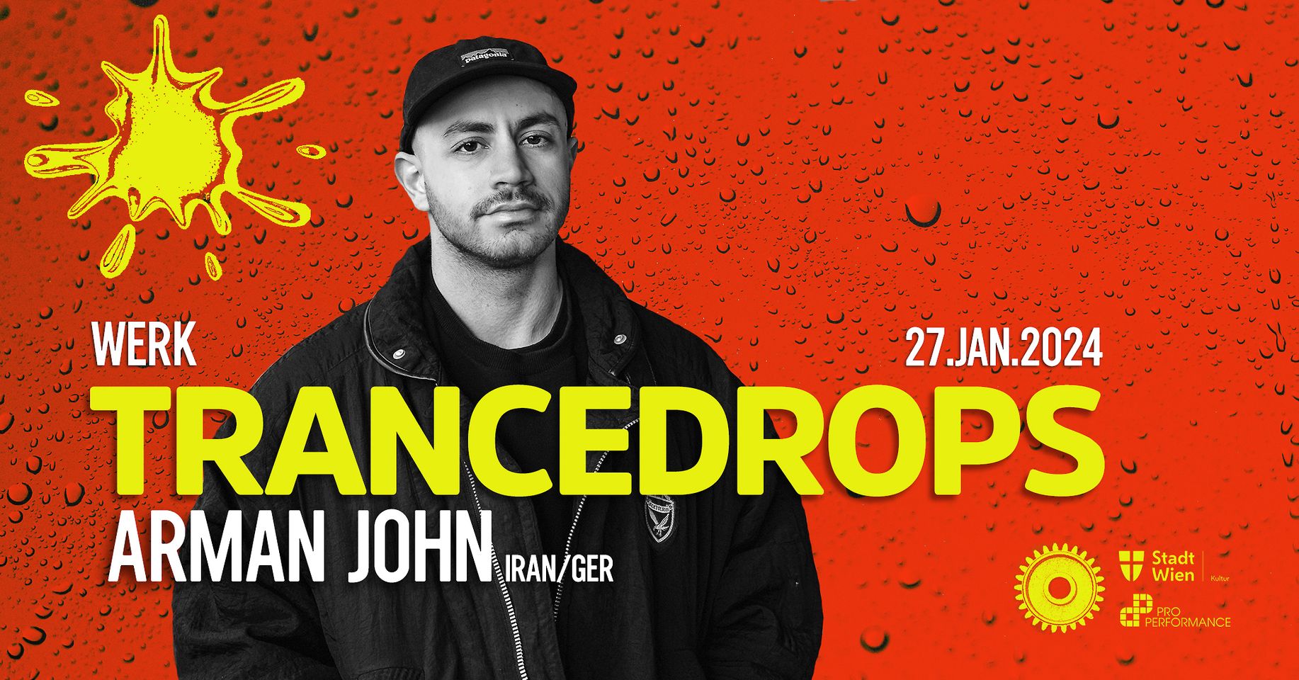 TRANCEDROPS am 27. January 2024 @ Das Werk. TRANCEDROPS am 27. January 2024 @ Das Werk.