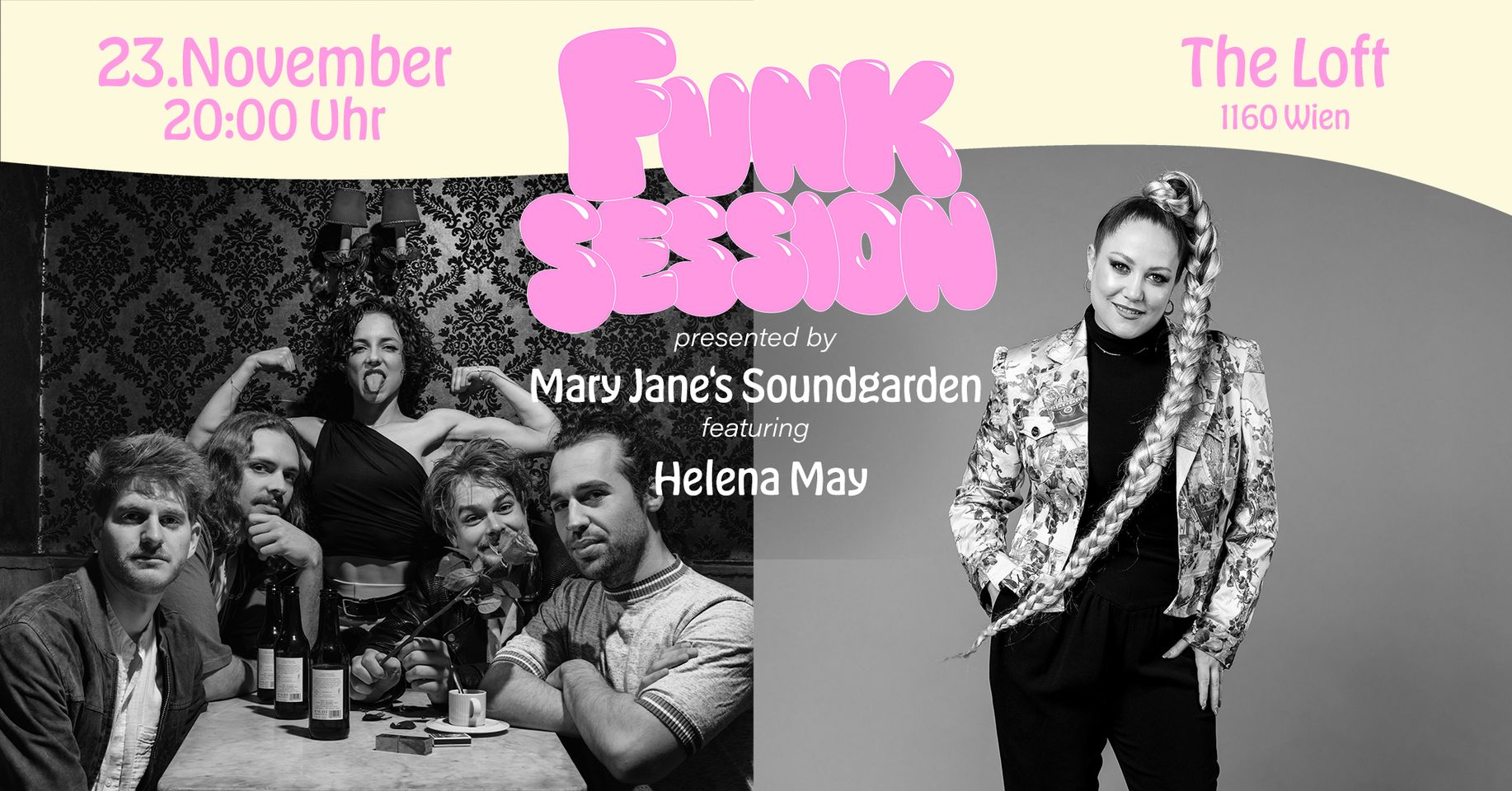 Funk Session Vienna am 23. November 2023 @ The Loft. Funk Session Vienna am 23. November 2023 @ The Loft.