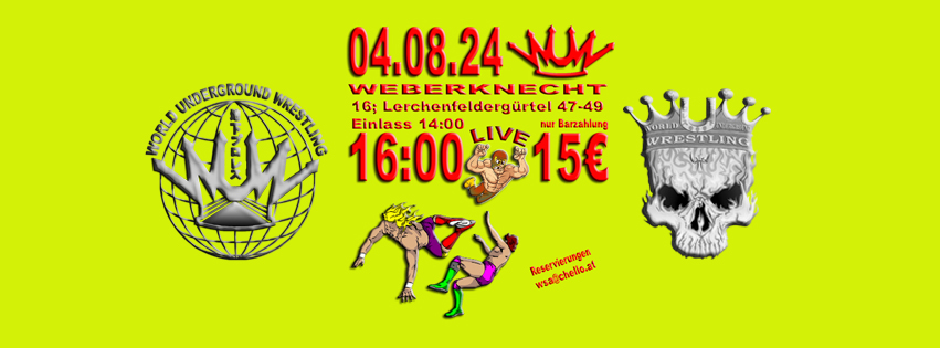 WUW am 4. August 2024 @ Weberknecht. WUW am 4. August 2024 @ Weberknecht.