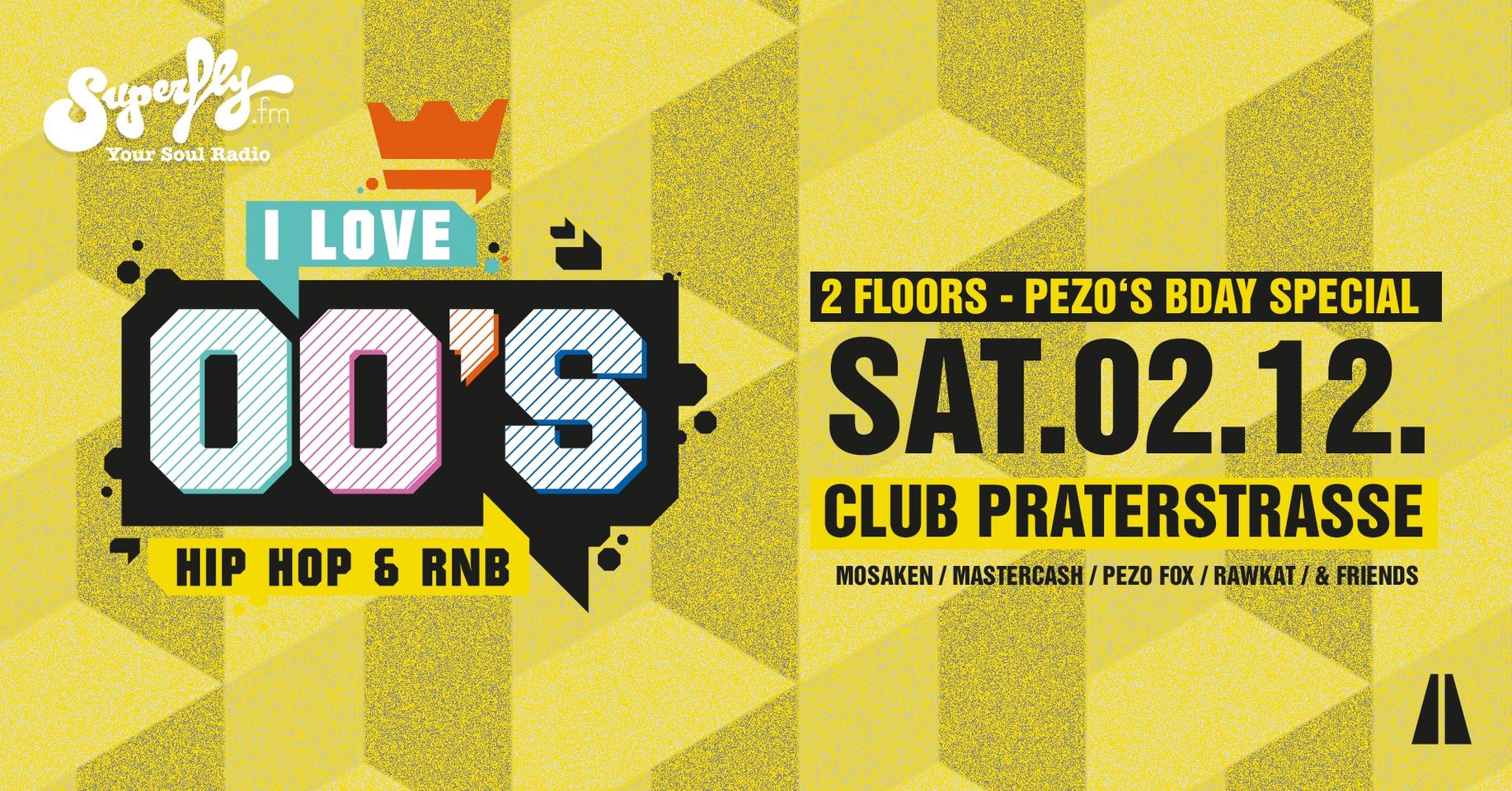 I Love 00's Hip Hop & RnB am 2. December 2023 @ Praterstrasse / PRST. I Love 00's Hip Hop & RnB am 2. December 2023 @ Praterstrasse / PRST.