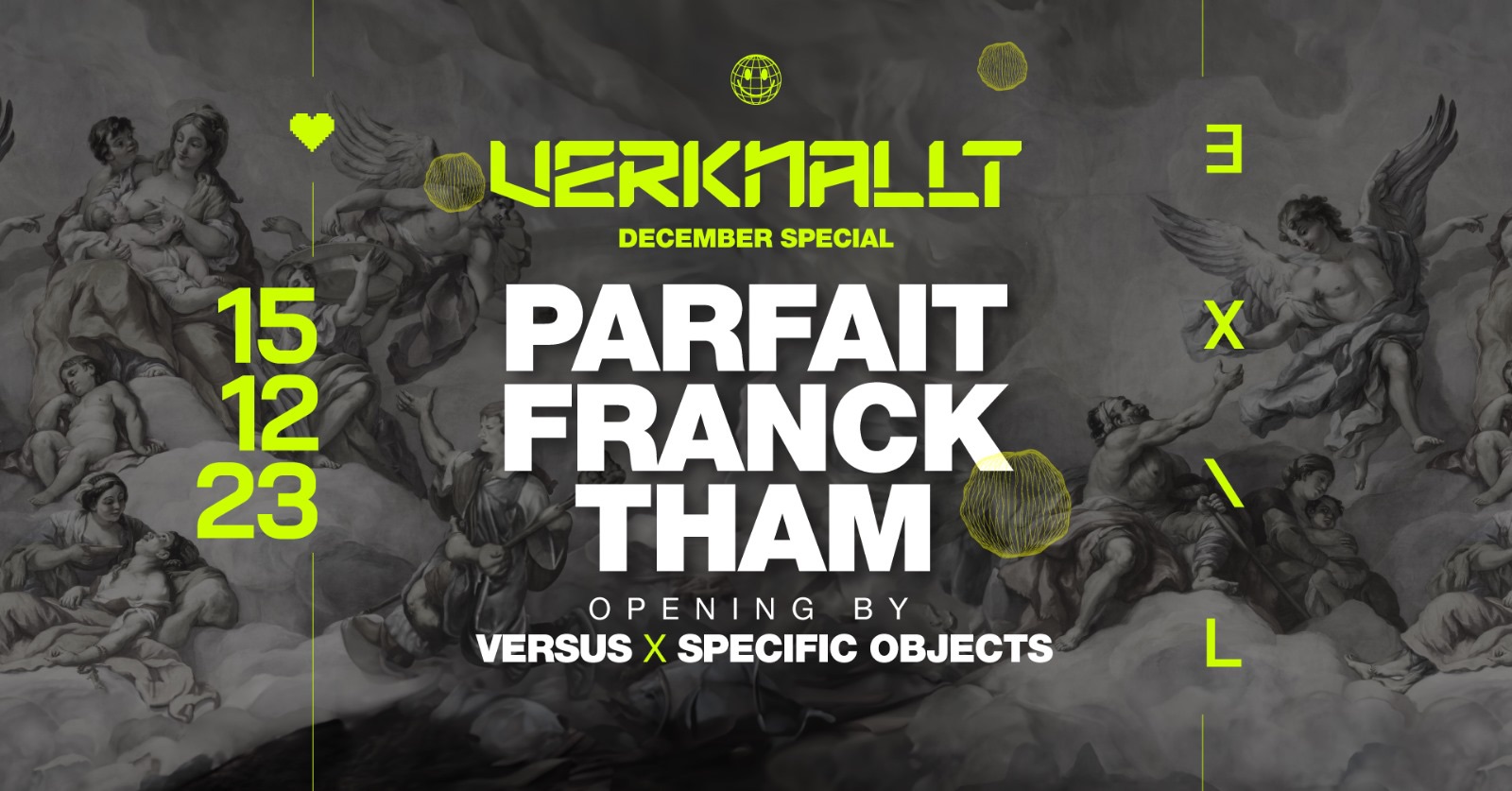 Verknallt am 15. December 2023 @ EXIL. Verknallt am 15. December 2023 @ EXIL.