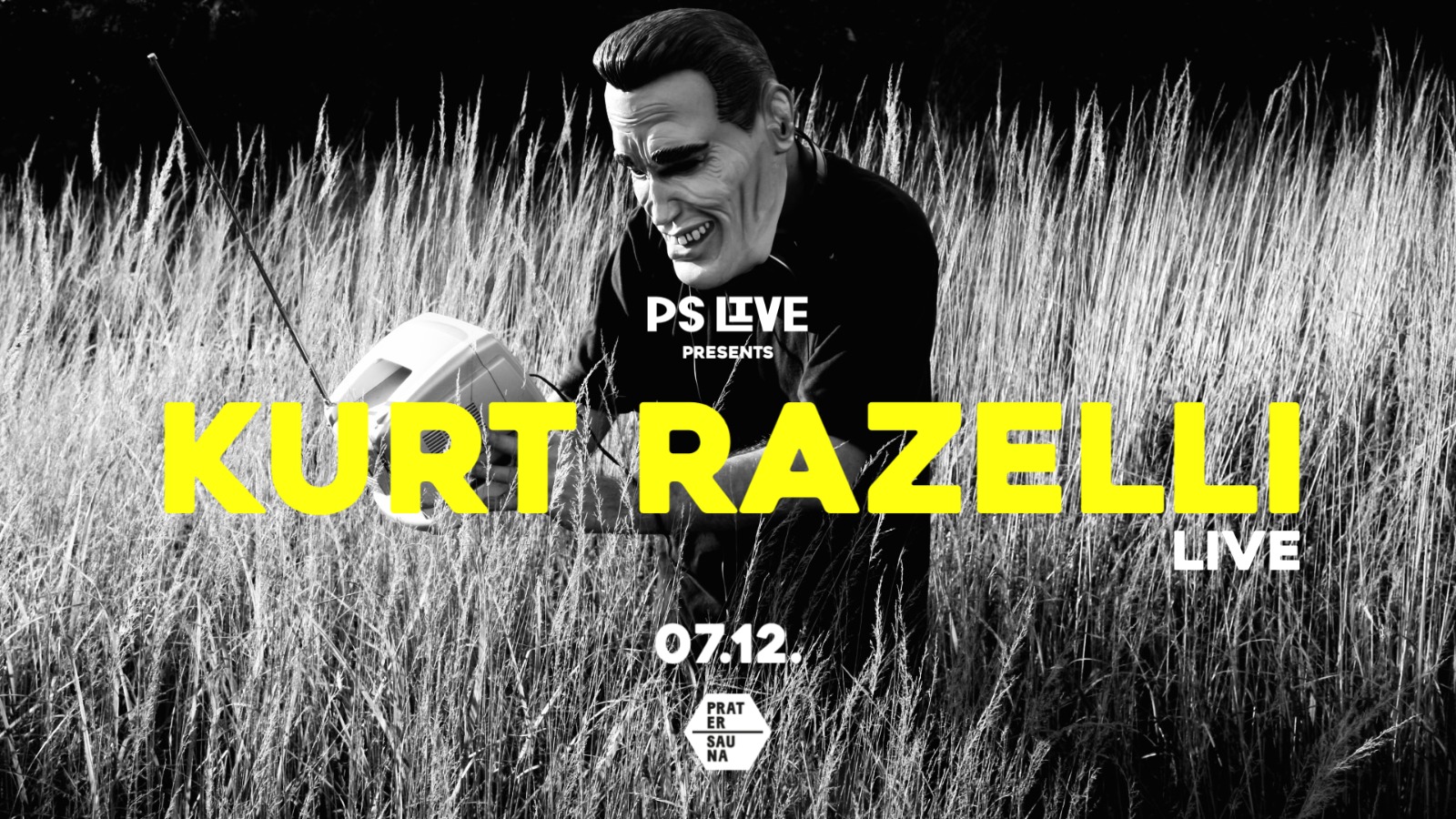 KURT RAZELLI am 7. December 2023 @ Pratersauna. KURT RAZELLI am 7. December 2023 @ Pratersauna.