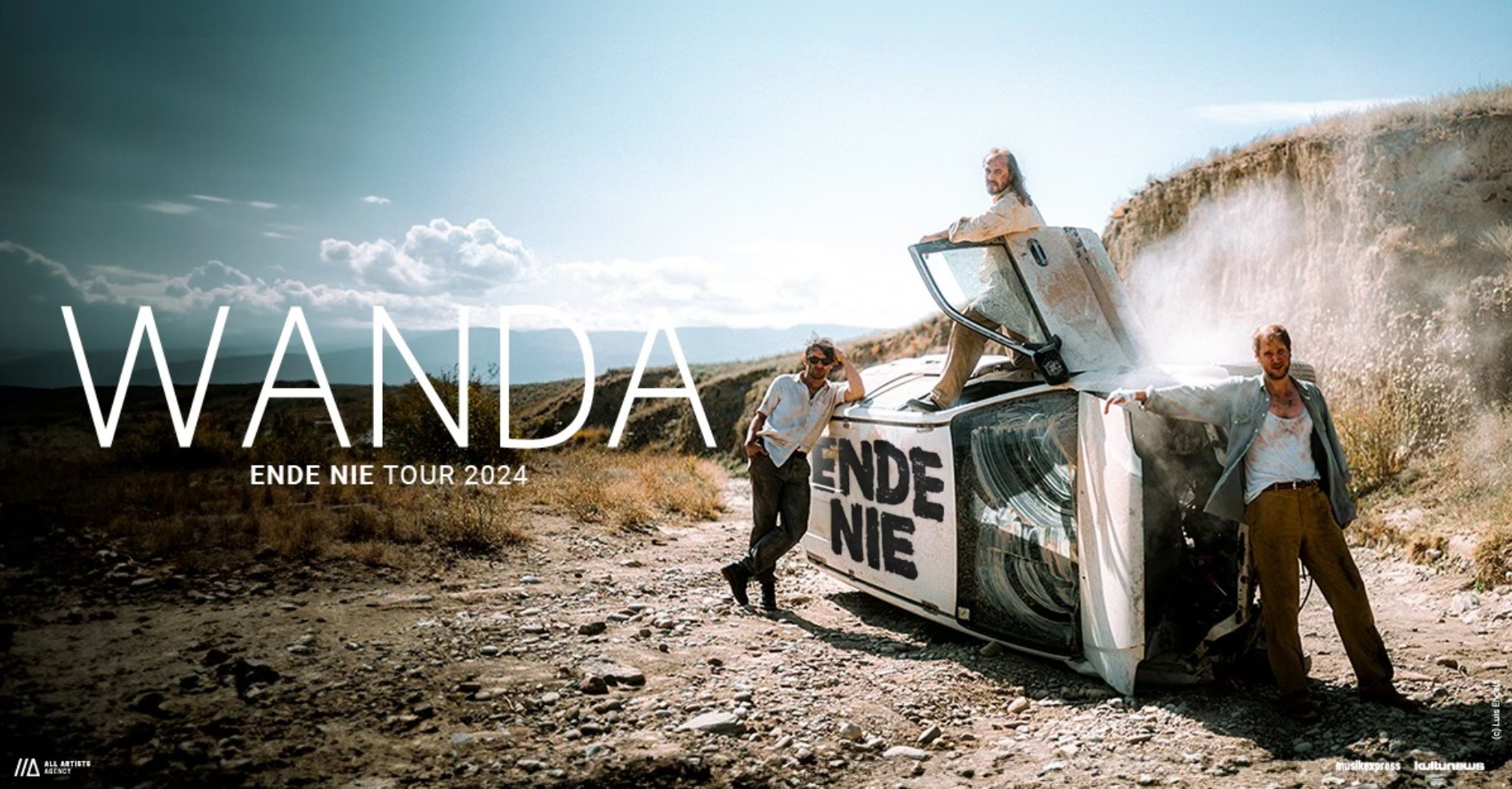 Wanda am 30. August 2024 @ Festung Kufstein. Wanda am 30. August 2024 @ Festung Kufstein.