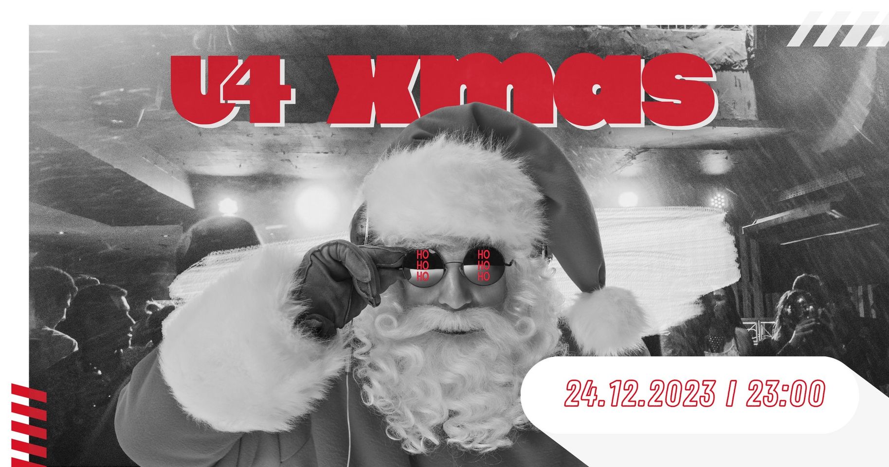 U4 XMAS PARTY am 24. December 2023 @ U4. U4 XMAS PARTY am 24. December 2023 @ U4.