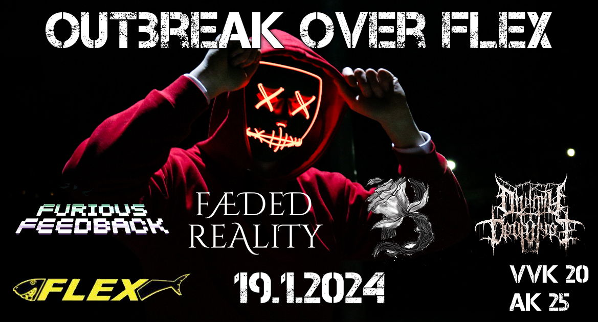 Outbreak over Flex am 19. January 2024 @ Flex. Outbreak over Flex am 19. January 2024 @ Flex.