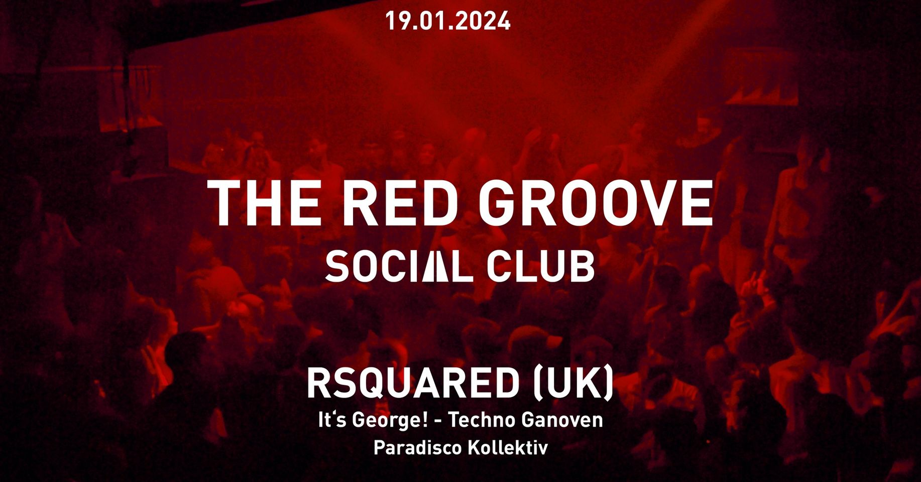 THE RED GROOVE am 19. January 2024 @ Praterstrasse / PRST. THE RED GROOVE am 19. January 2024 @ Praterstrasse / PRST.