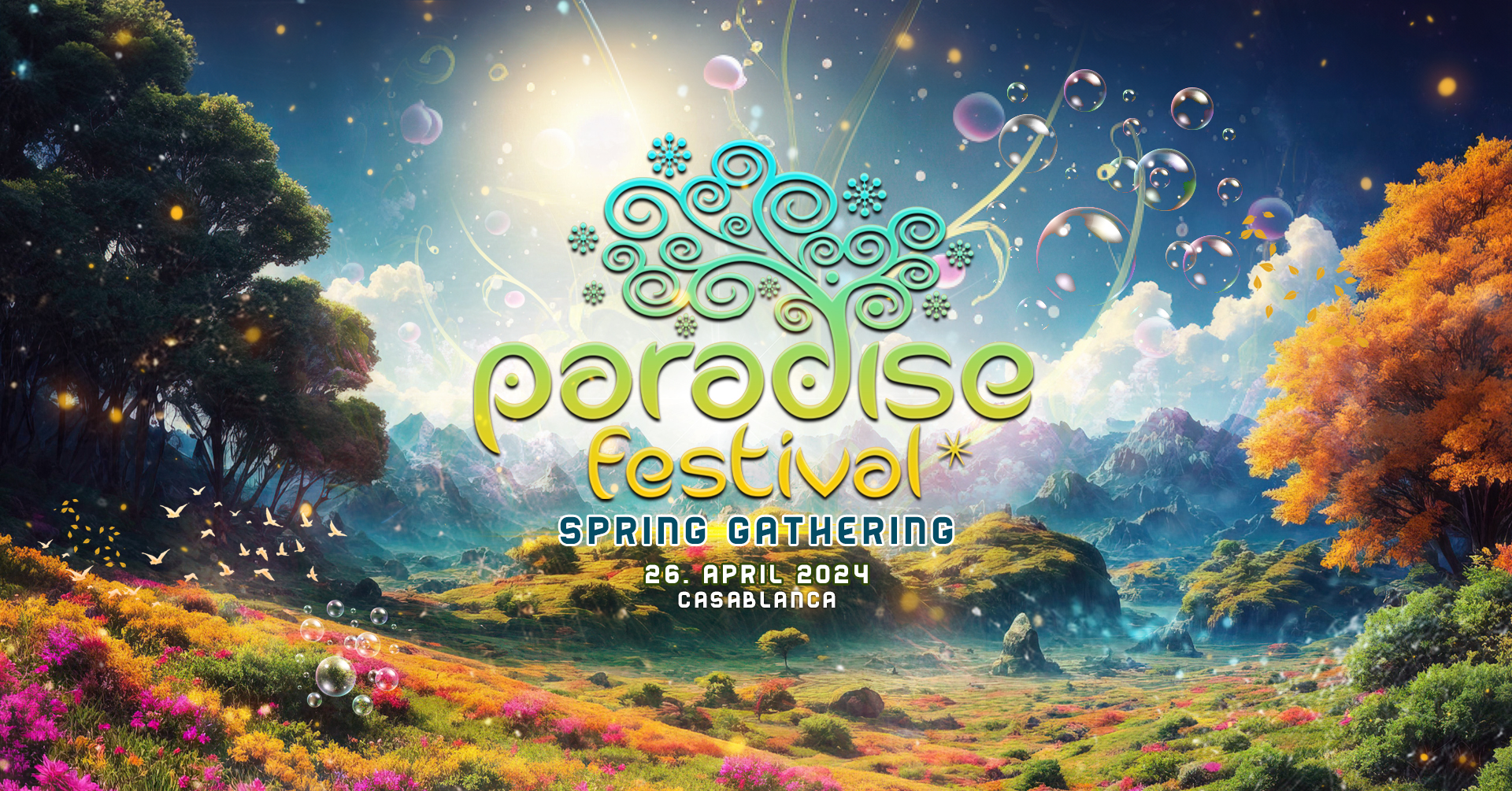Paradise Spring Gathering 2024 am 26. April 2024 @ Casablanca Veranstaltungssaal. Paradise Spring Gathering 2024 am 26. April 2024 @ Casablanca Veranstaltungssaal.
