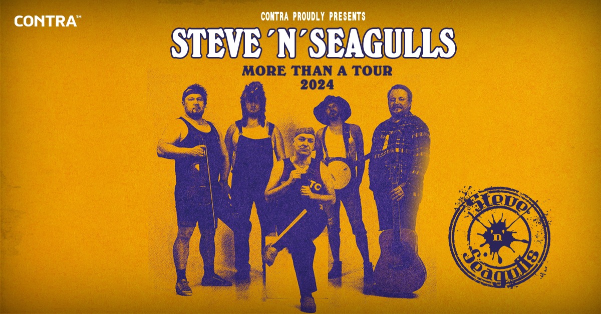 Steve 'n' Seagulls am 6. October 2024 @ Flex. Steve 'n' Seagulls am 6. October 2024 @ Flex.