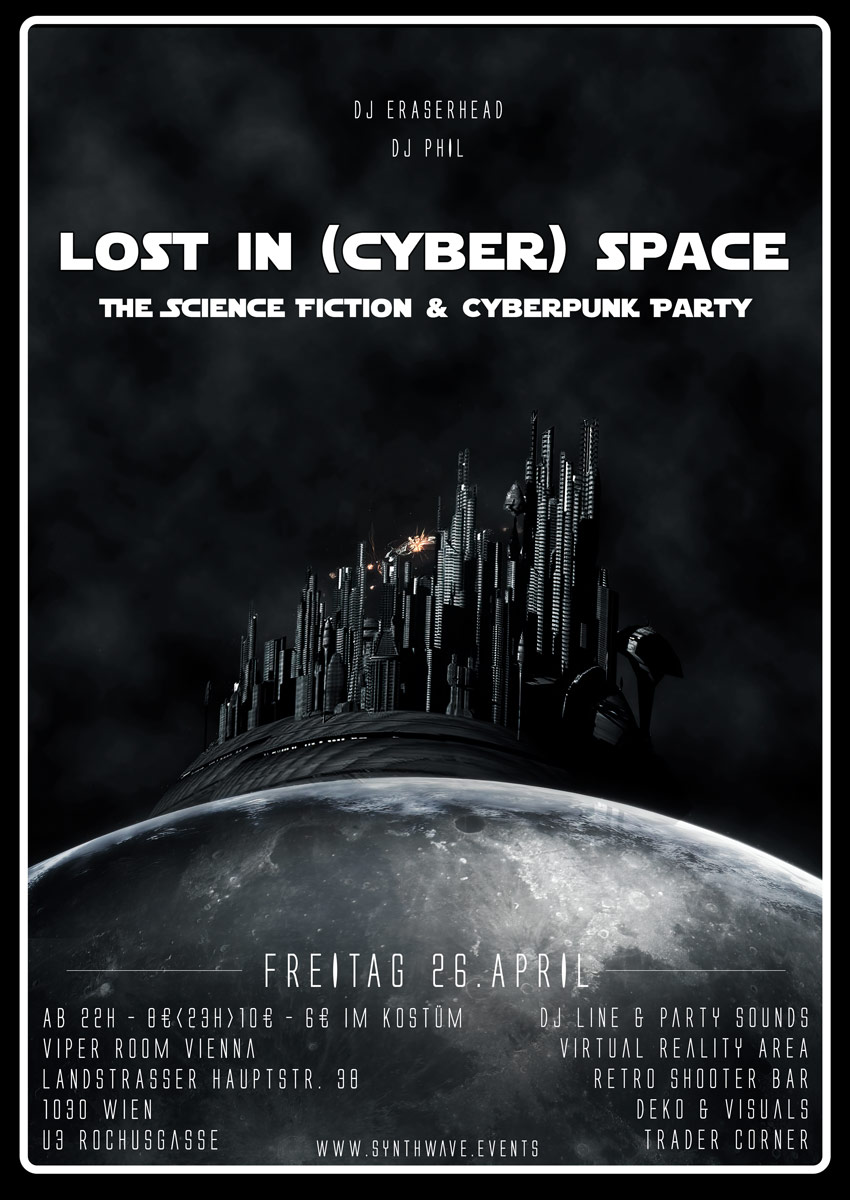 Lost In (Cyber) Space am 26. April 2024 @ Viper Room. Lost In (Cyber) Space am 26. April 2024 @ Viper Room.