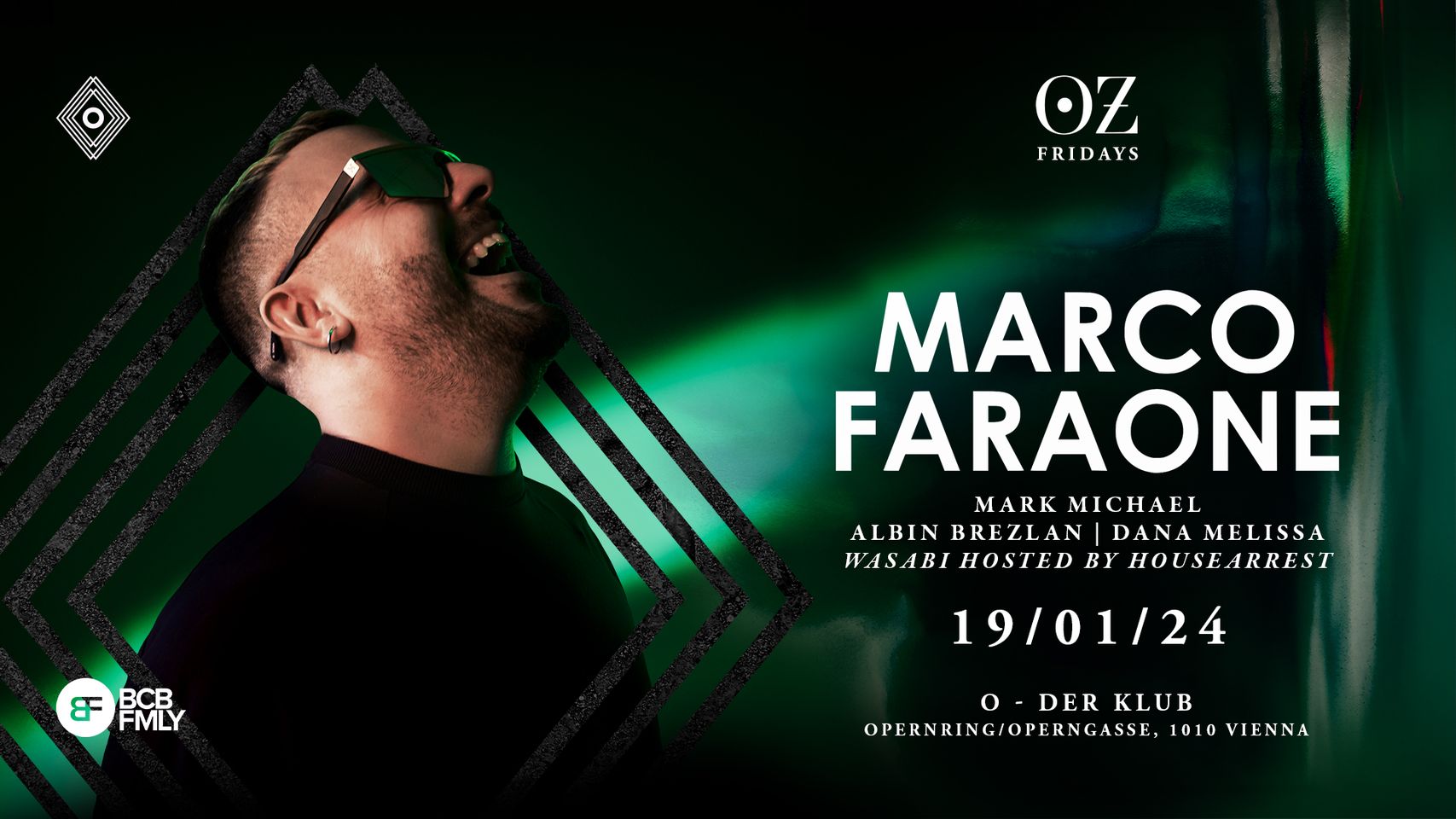 OZ am 19. January 2024 @ O - Der Klub. OZ am 19. January 2024 @ O - Der Klub.