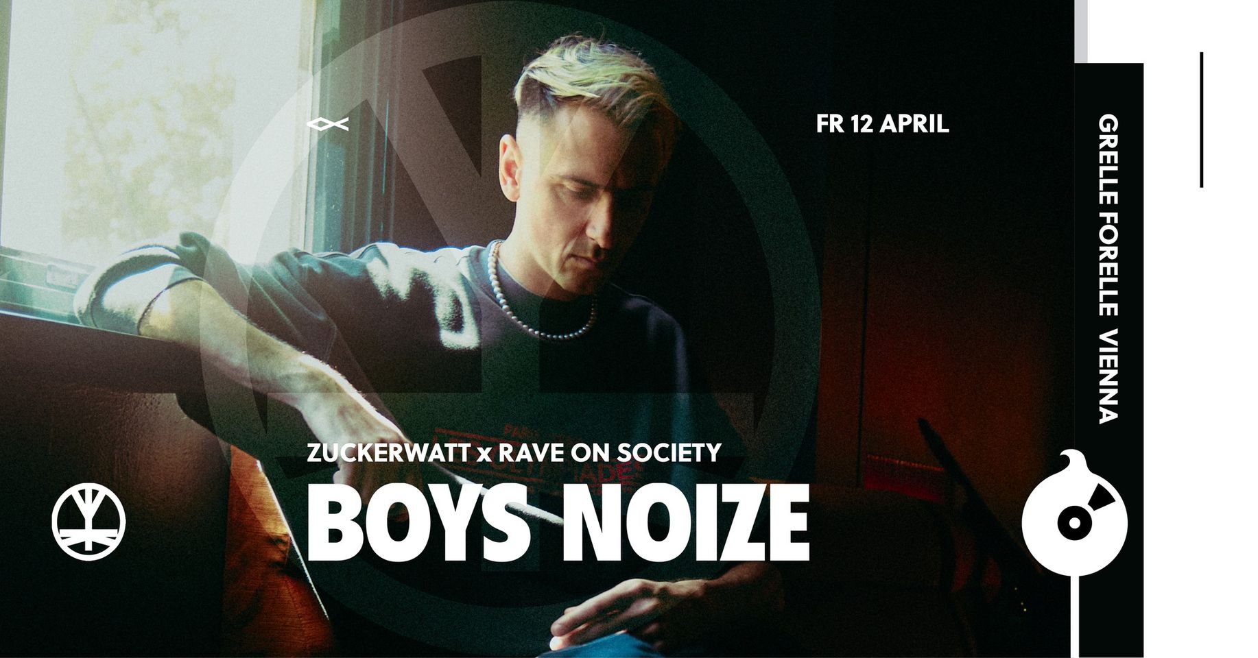 Zuckerwatt am 12. April 2024 @ Grelle Forelle. Zuckerwatt am 12. April 2024 @ Grelle Forelle.