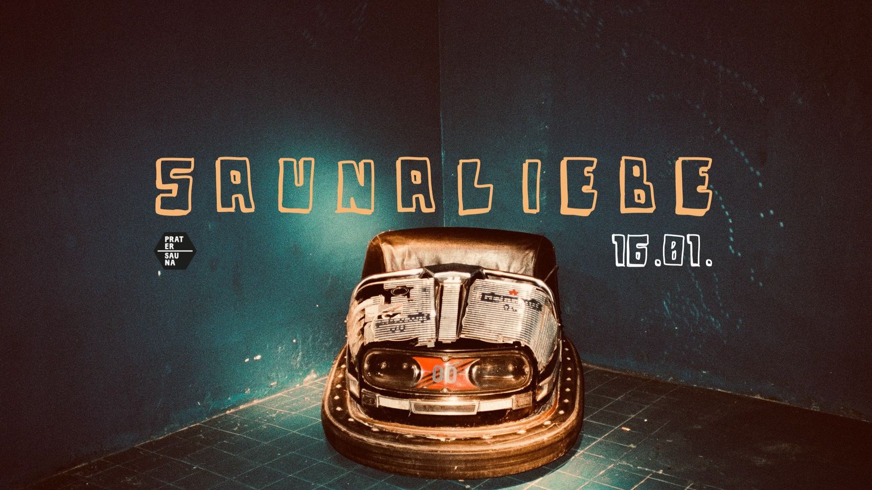 SAUNALIEBE 001 am 16. January 2024 @ Pratersauna. SAUNALIEBE 001 am 16. January 2024 @ Pratersauna.