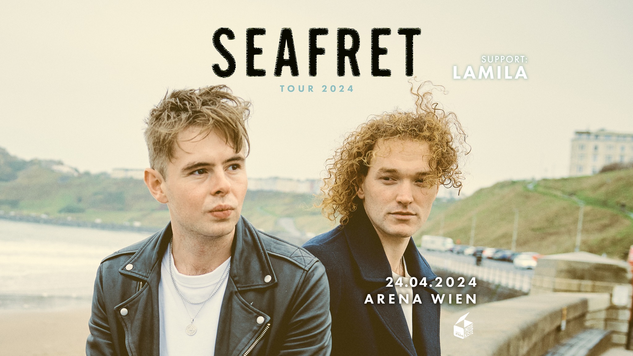 Seafret am 24. April 2024 @ Arena Wien. Seafret am 24. April 2024 @ Arena Wien.