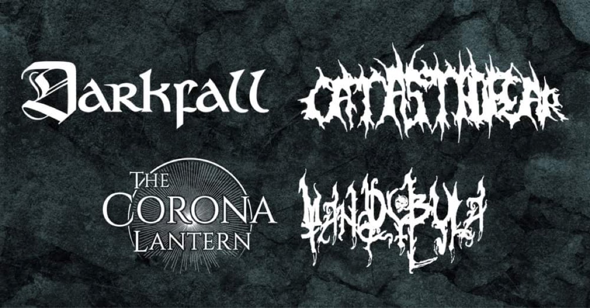 Darkfall | Catastrofear | The Corona Lantern | Mandibula am 26. April 2024 @ Escape Metalcorner. Darkfall | Catastrofear | The Corona Lantern | Mandibula am 26. April 2024 @ Escape Metalcorner.