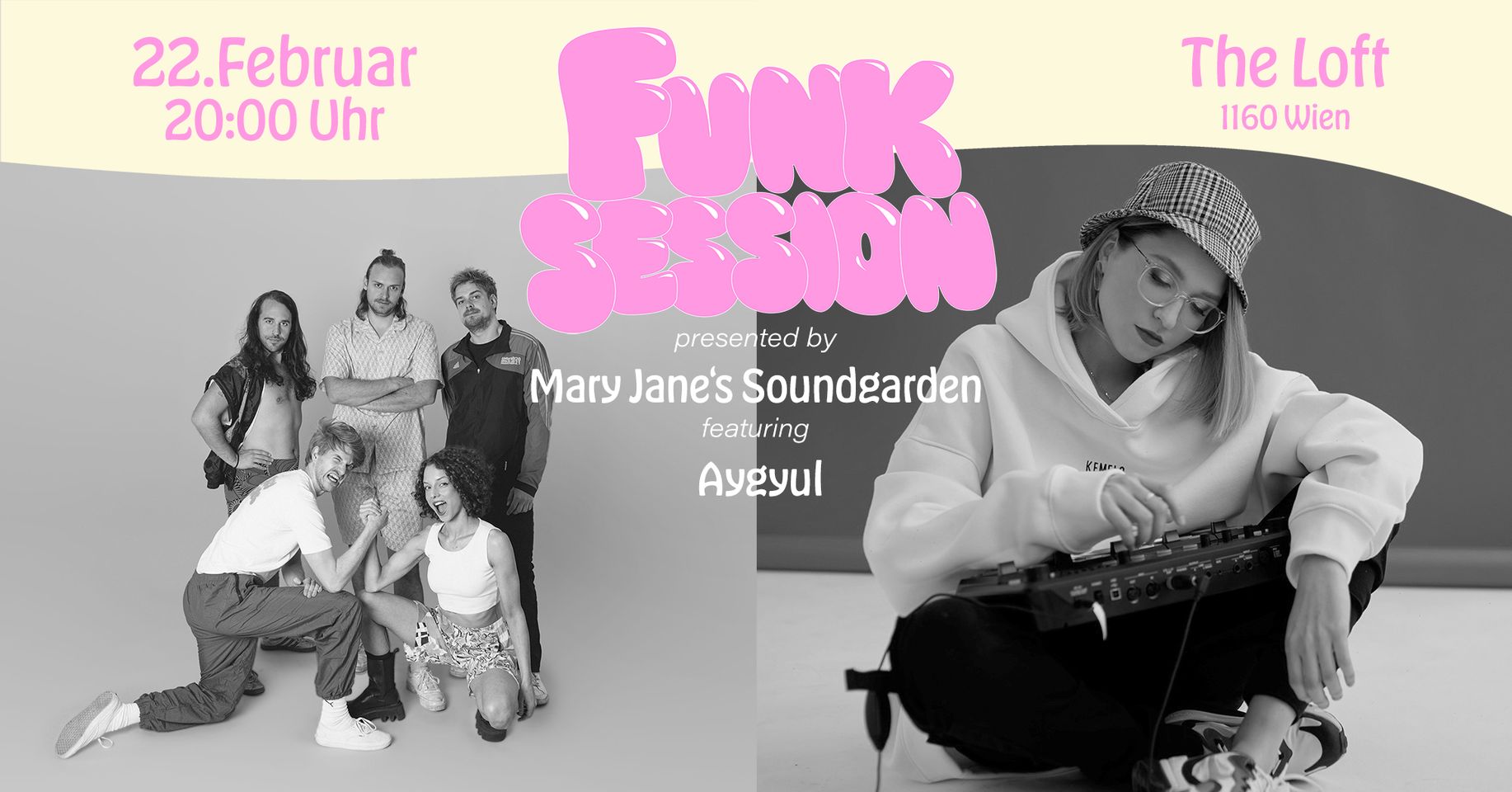 Funk Session Vienna am 22. February 2024 @ The Loft. Funk Session Vienna am 22. February 2024 @ The Loft.