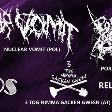 Nuclear Vomit, Pornthegore, Oros, 3 Tog Nimma Gacken Gwesn