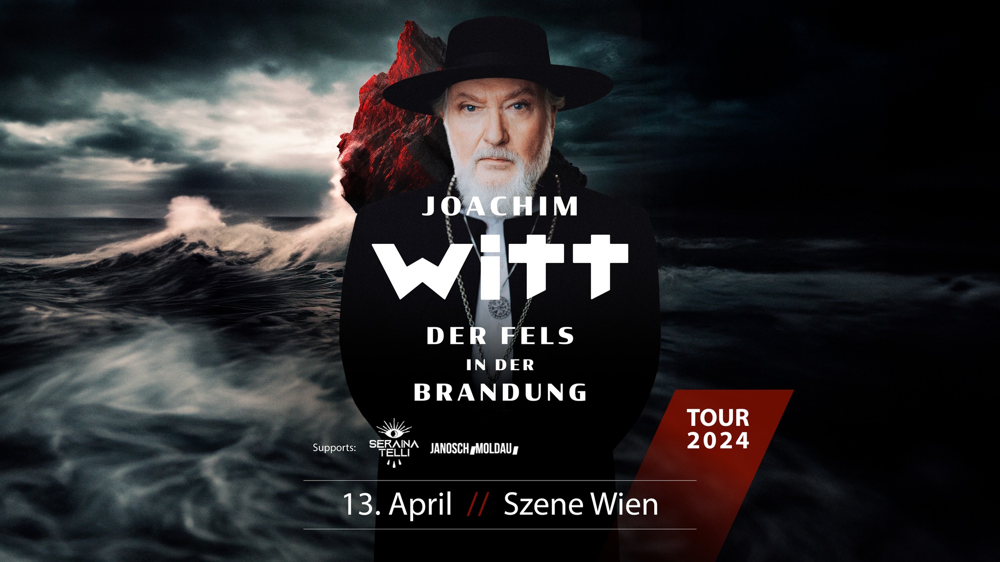 Joachim Witt am 13. April 2024 @ Szene Wien.