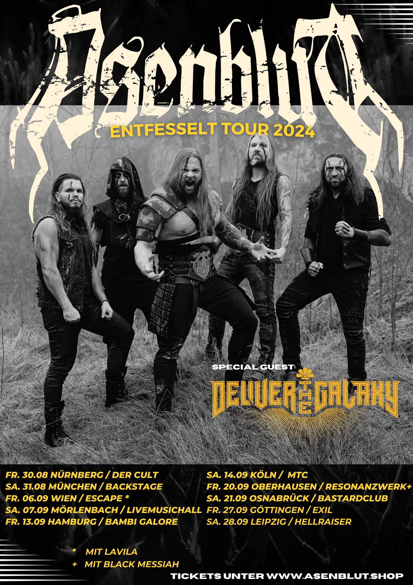 Asenblut am 6. September 2024 @ Escape Metalcorner. Asenblut am 6. September 2024 @ Escape Metalcorner.