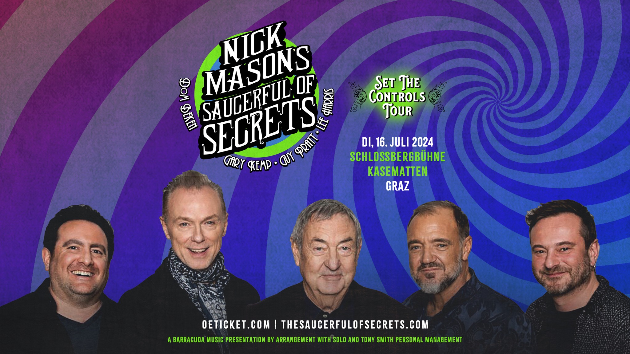 Nick Mason´s Saucerful of Secrets am 16. July 2024 @ Schlossbergbühne Kasematten. Nick Mason´s Saucerful of Secrets am 16. July 2024 @ Schlossbergbühne Kasematten.