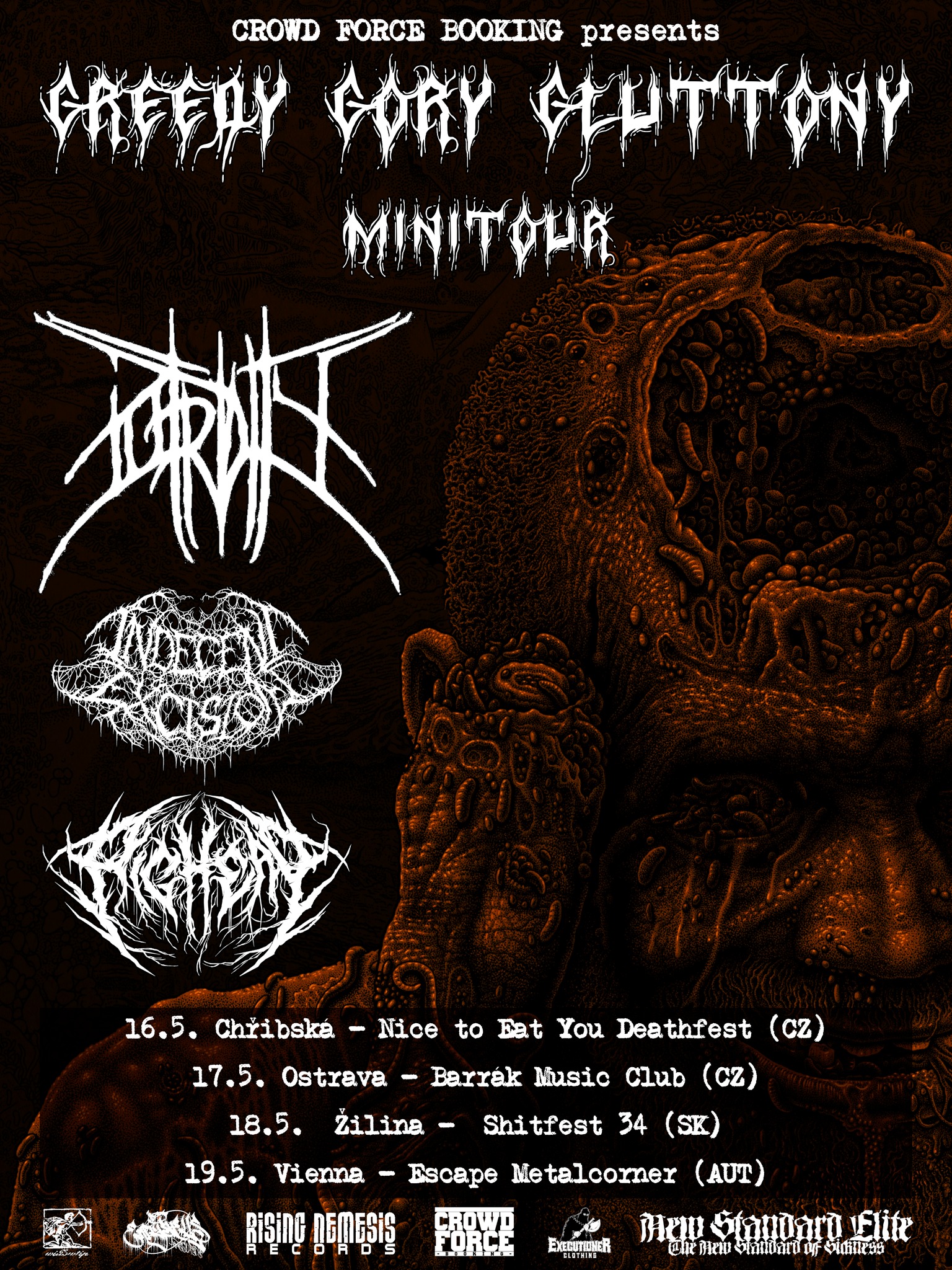 Putridity | Pray For Pain (CD-Release) am 19. May 2024 @ Escape Metalcorner.