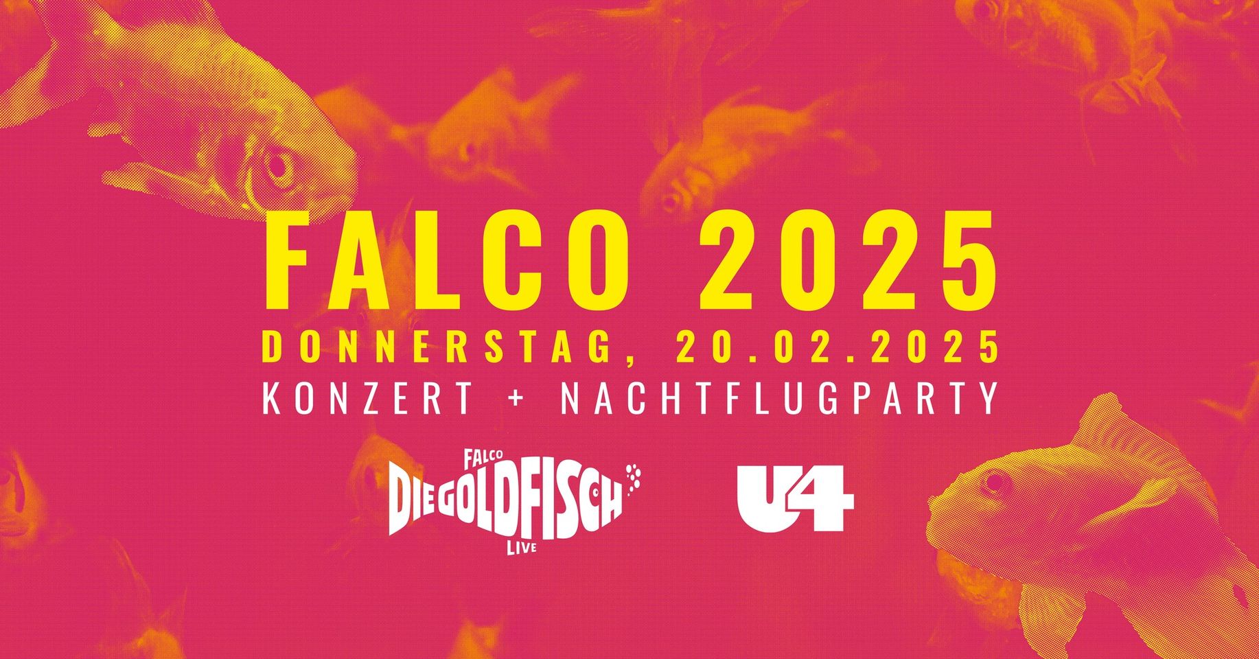 Falco 25 am 20. February 2025 @ U4. Falco 25 am 20. February 2025 @ U4.