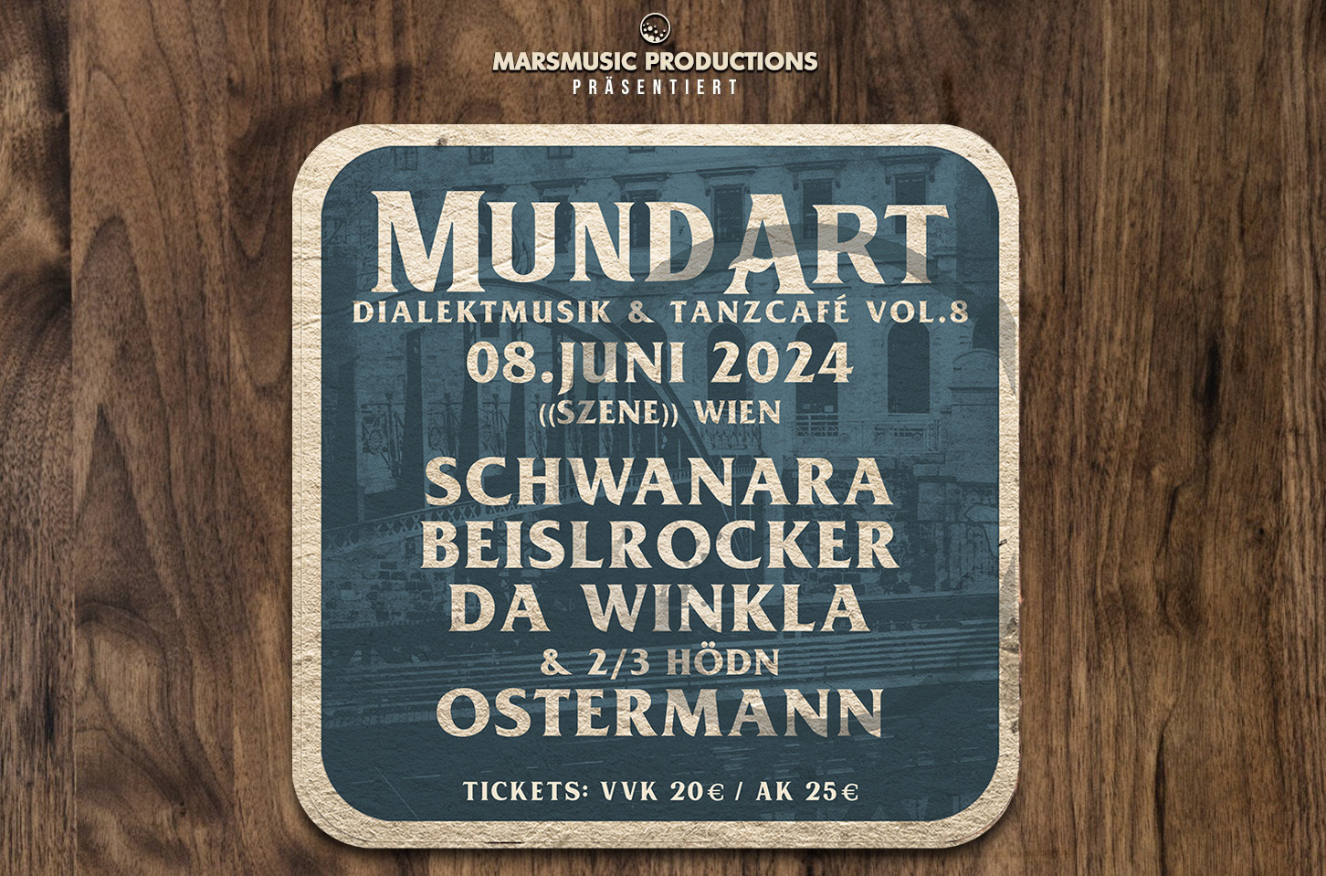 MundArt Vol. 8 am 8. June 2024 @ Szene Wien. MundArt Vol. 8 am 8. June 2024 @ Szene Wien.