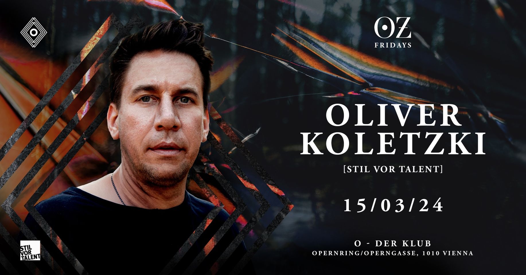 OZ am 15. March 2024 @ O - Der Klub. OZ am 15. March 2024 @ O - Der Klub.