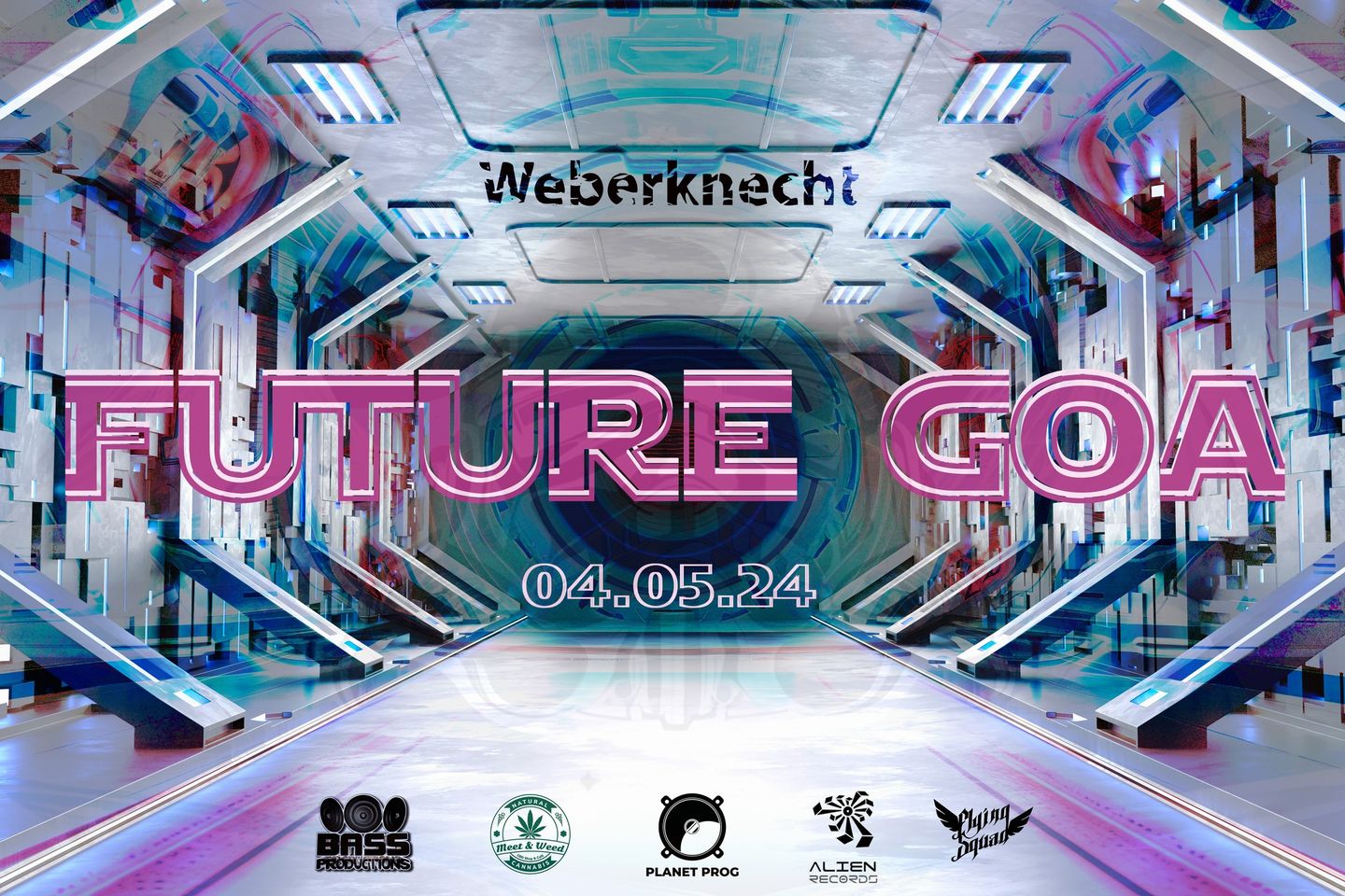 FUTURE GOA am 4. May 2024 @ Weberknecht. FUTURE GOA am 4. May 2024 @ Weberknecht.