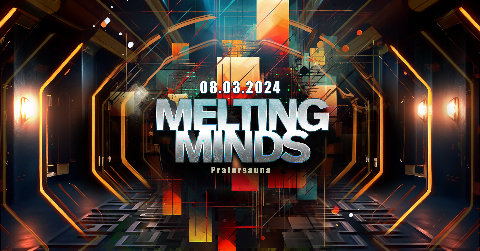 MELTING MINDS am 8. March 2024 @ Pratersauna. MELTING MINDS am 8. March 2024 @ Pratersauna.