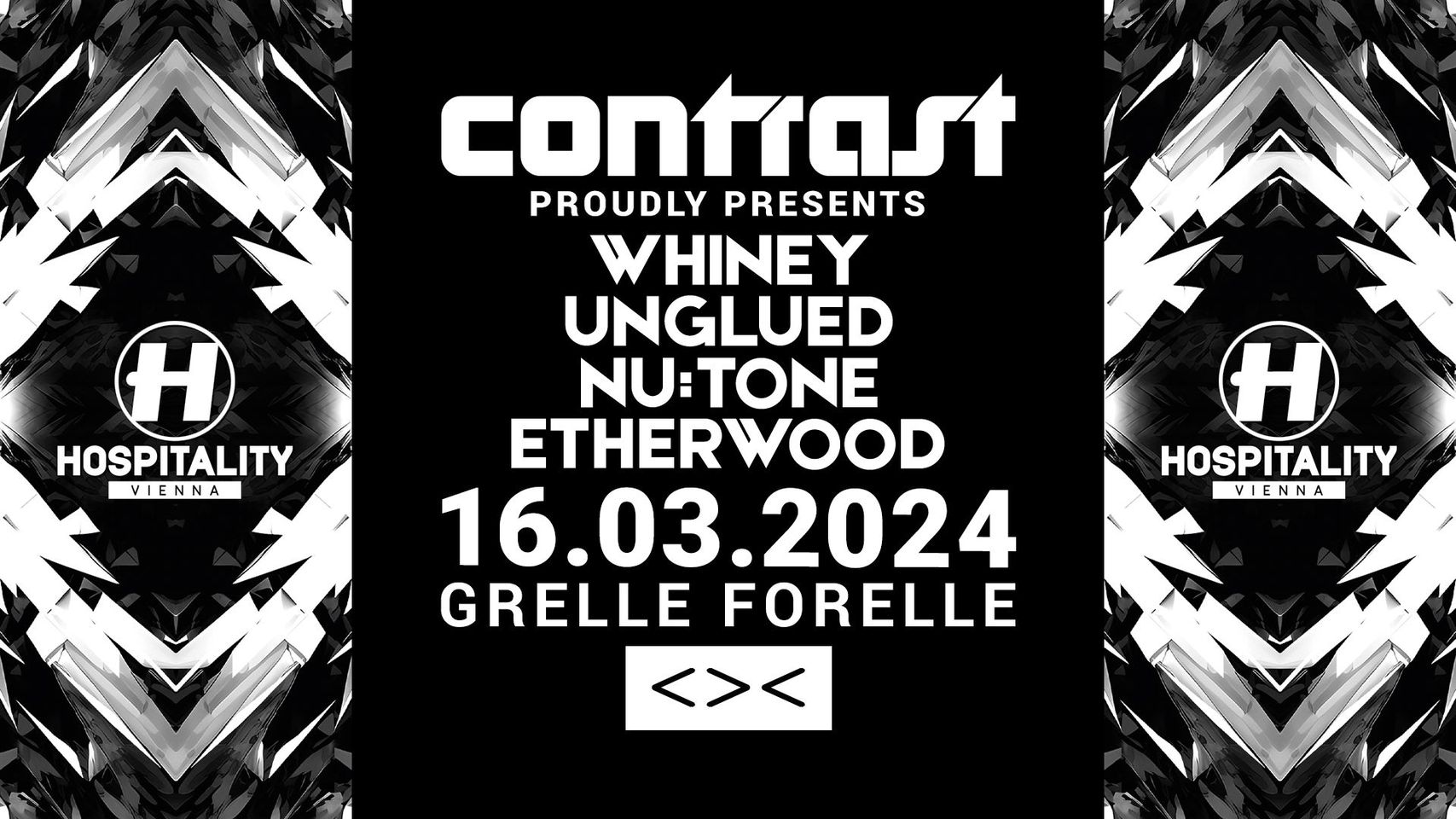 Contrast am 16. March 2024 @ Grelle Forelle. Contrast am 16. March 2024 @ Grelle Forelle.