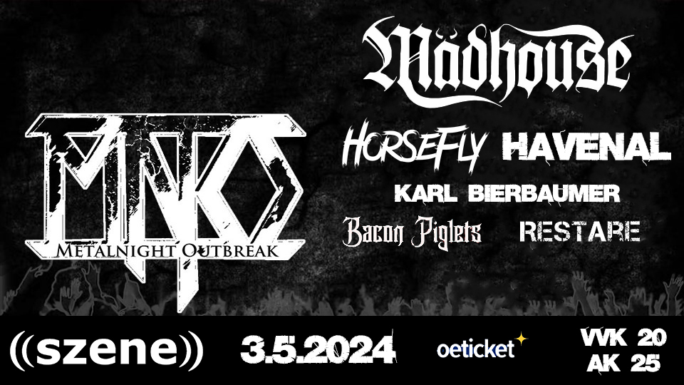 Austria Rocks #1 am 3. May 2024 @ Szene Wien. Austria Rocks #1 am 3. May 2024 @ Szene Wien.