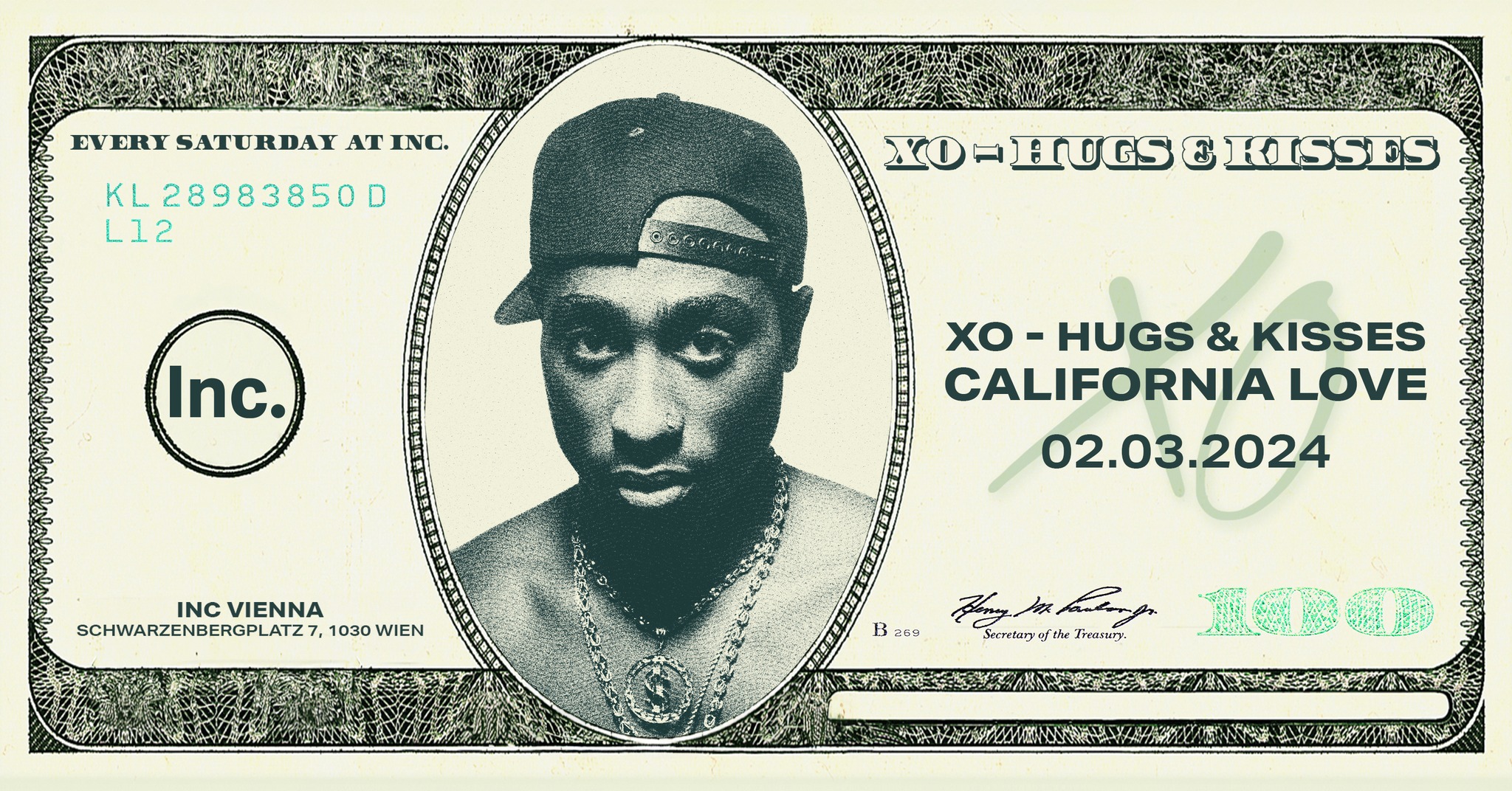 XO - HUGS & KISSES am 2. March 2024 @ Inc.. XO - HUGS & KISSES am 2. March 2024 @ Inc..