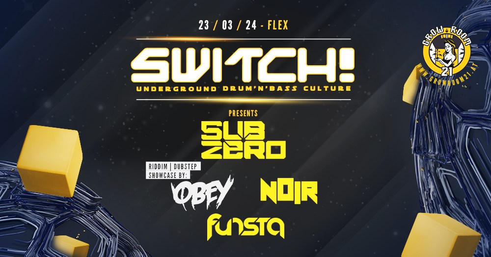 Switch! am 23. March 2024 @ Flex.