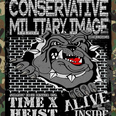 Conservative Military Image (US), Time X Heist (US), Alive Inside