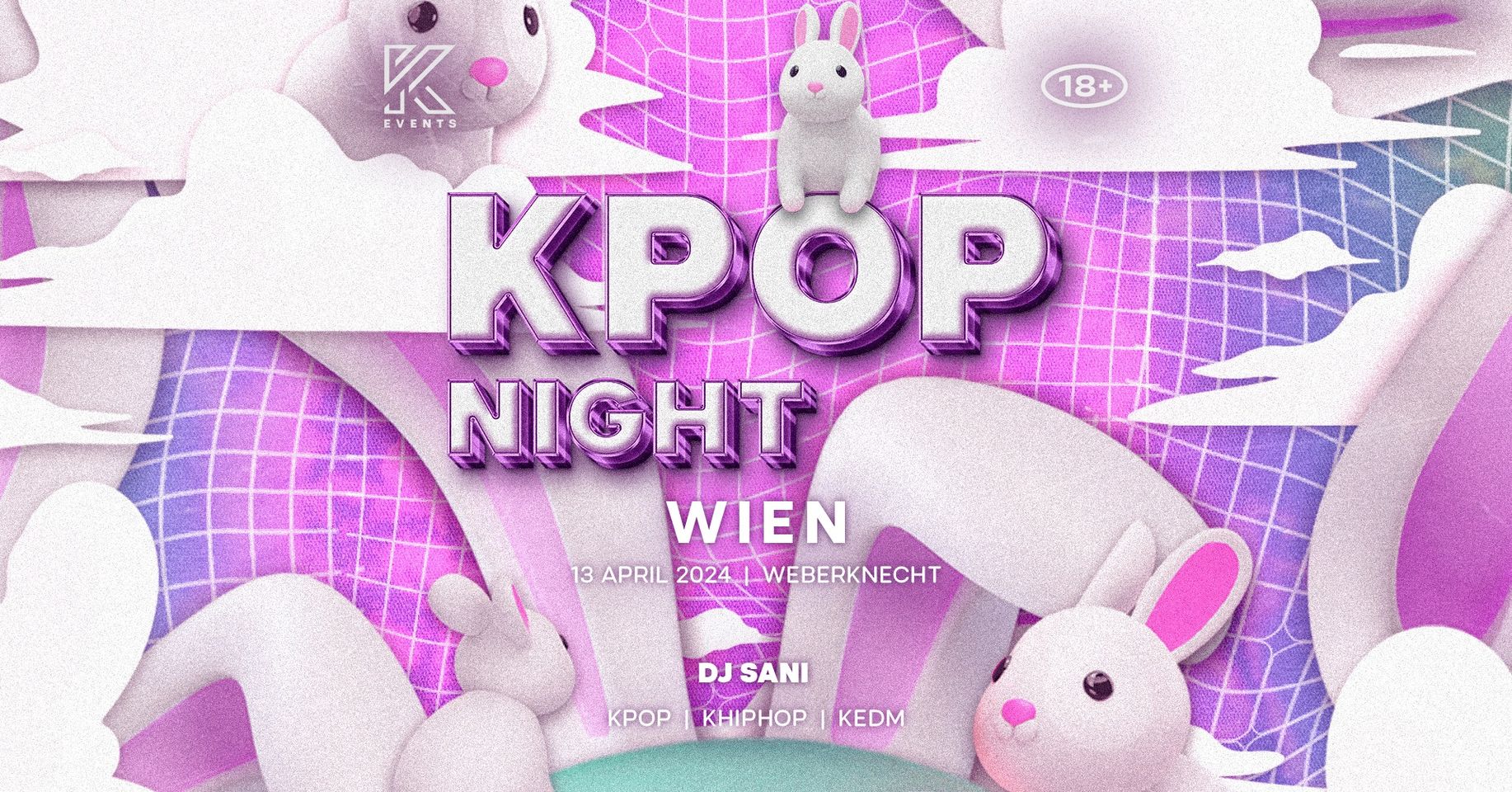 K Pop Night am 13. April 2024 @ Weberknecht.