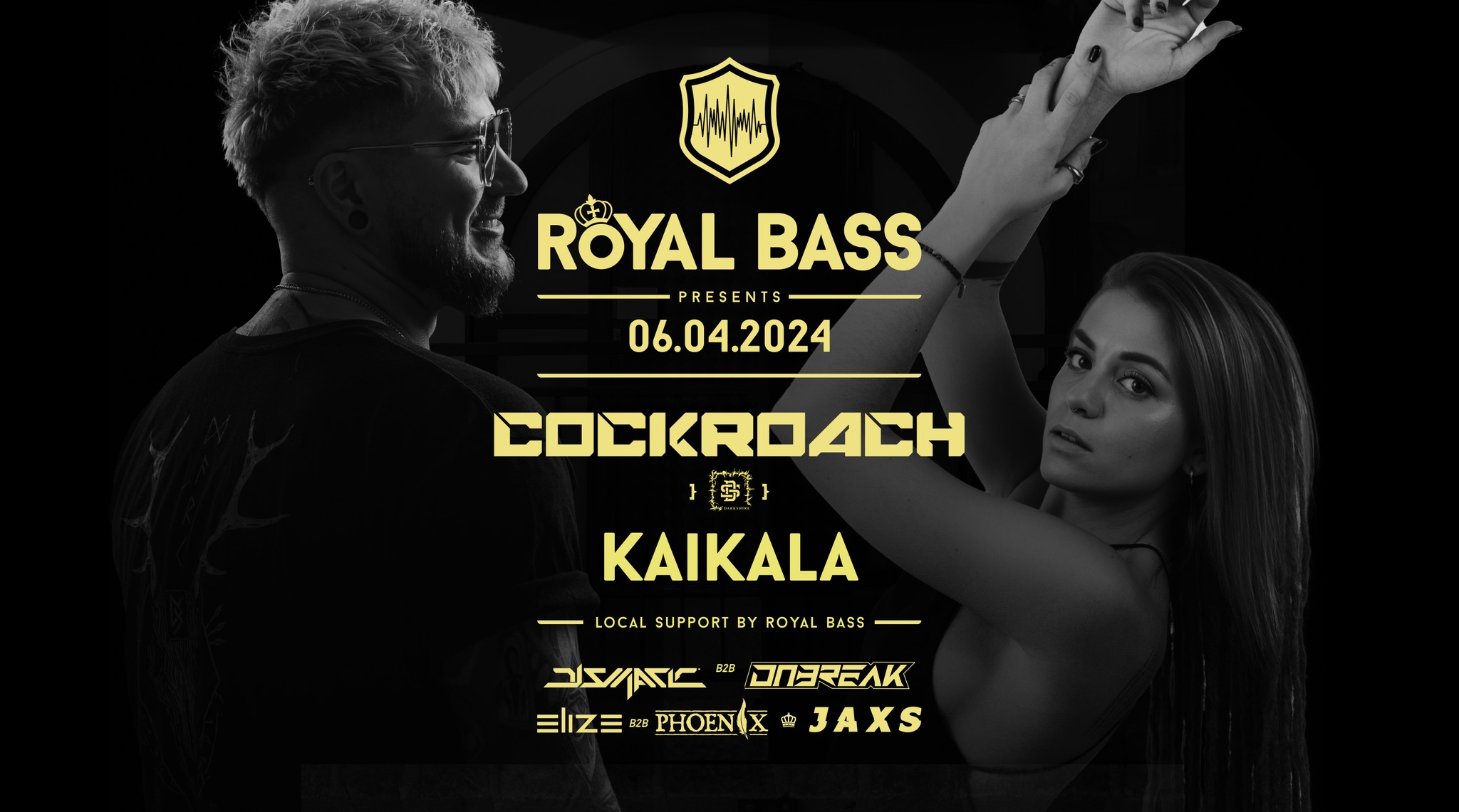 Royal Bass am 6. April 2024 @ Kupferdachl.