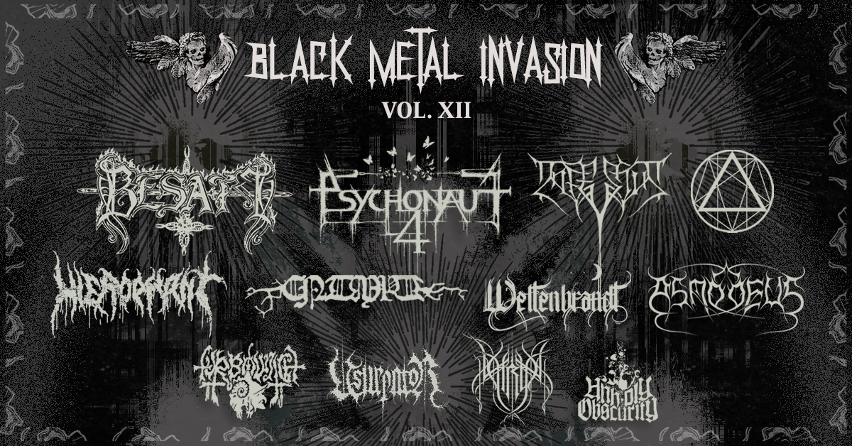 Black Metal Invasion Vol. XII am 7. June 2024 @ Escape Metalcorner.