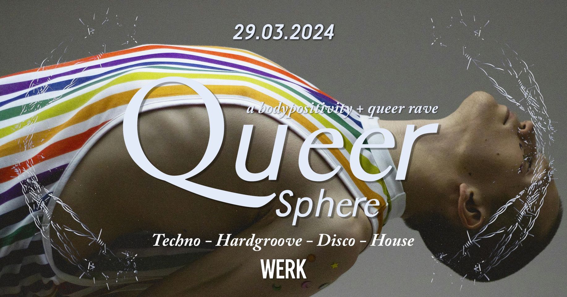 QUEERSPHERE am 29. March 2024 @ Das Werk. QUEERSPHERE am 29. March 2024 @ Das Werk.