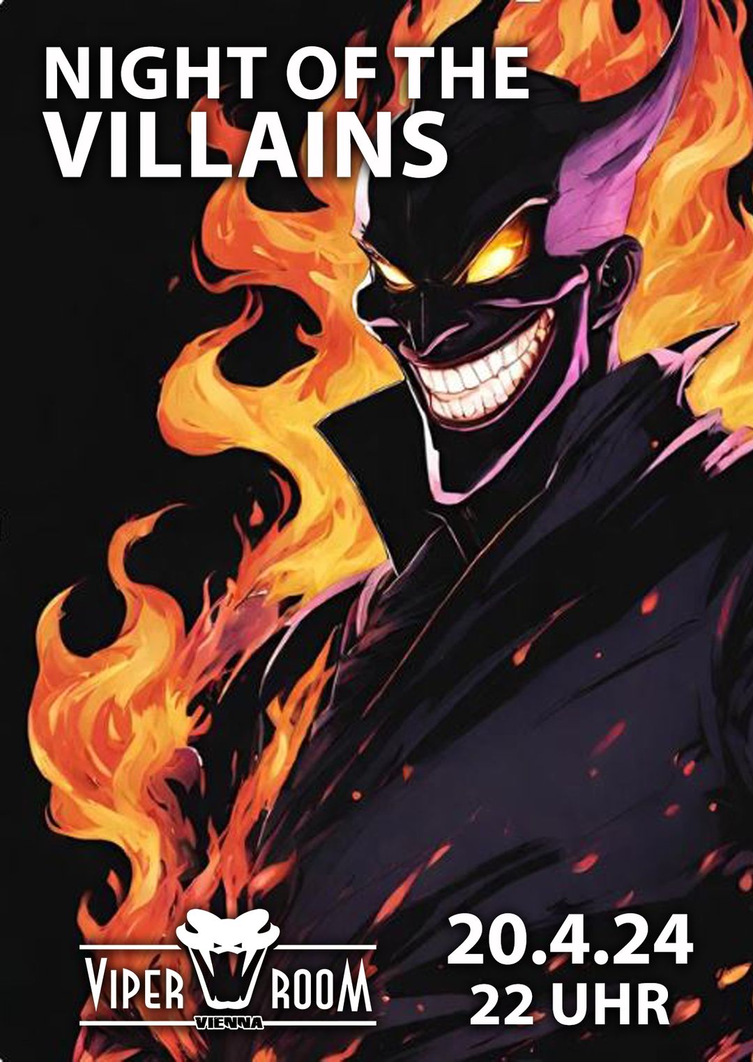 Night Of The Villains am 20. April 2024 @ Viper Room. Night Of The Villains am 20. April 2024 @ Viper Room.